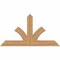 Ekena Millwork Richland Timber Gable Bracket, Western Red Cedar, 60"W x 32"H x 5 1/2"D x 5 1/2"F, 13/12 Pitch GBW060X32X0606RIC00SWR - alternate 1